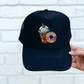 Coffee and Donut Hat patch-DTF