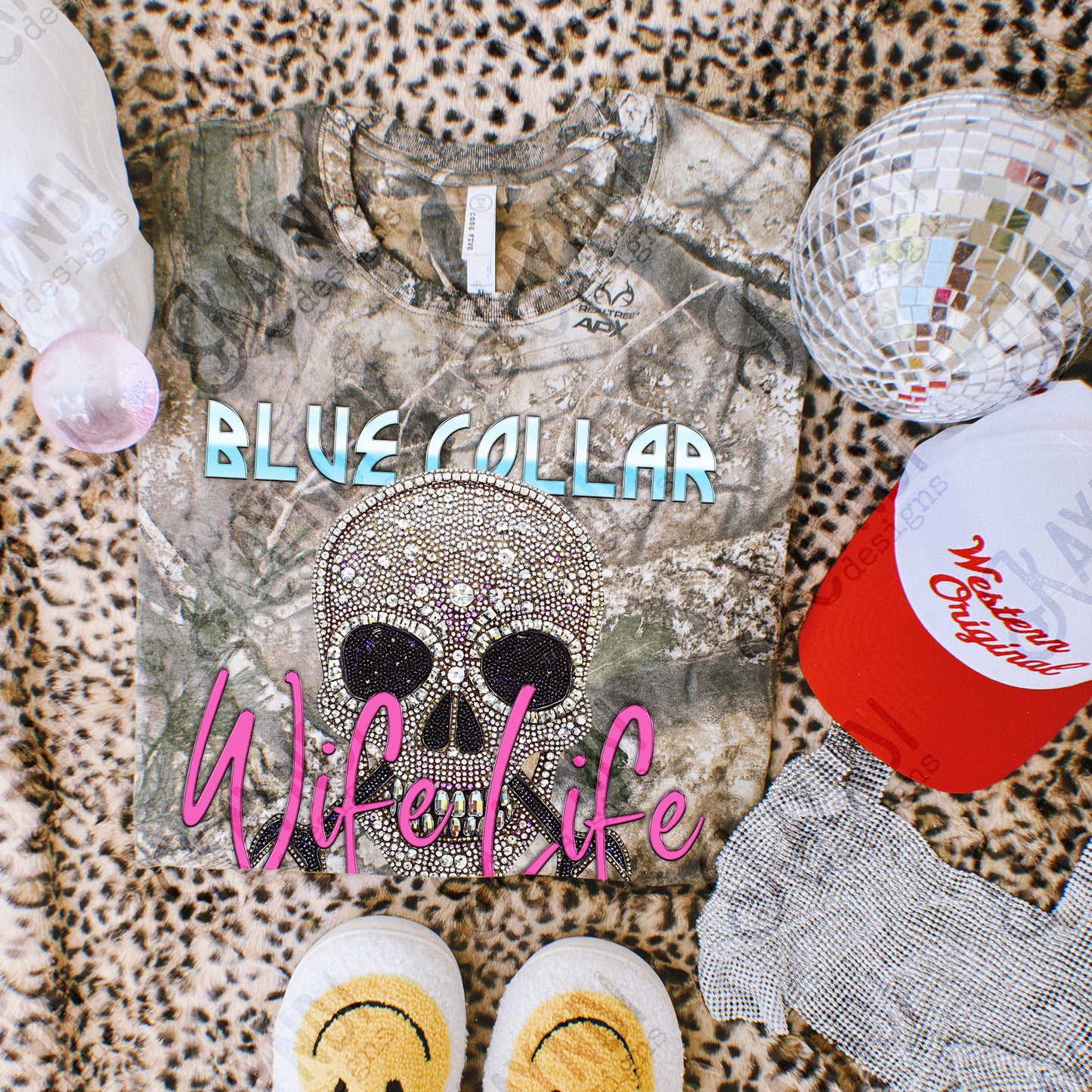 Blue Collar Wife-DTF&UV