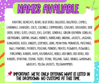 Pink Swirls Mascots(Dropdown)-DTF