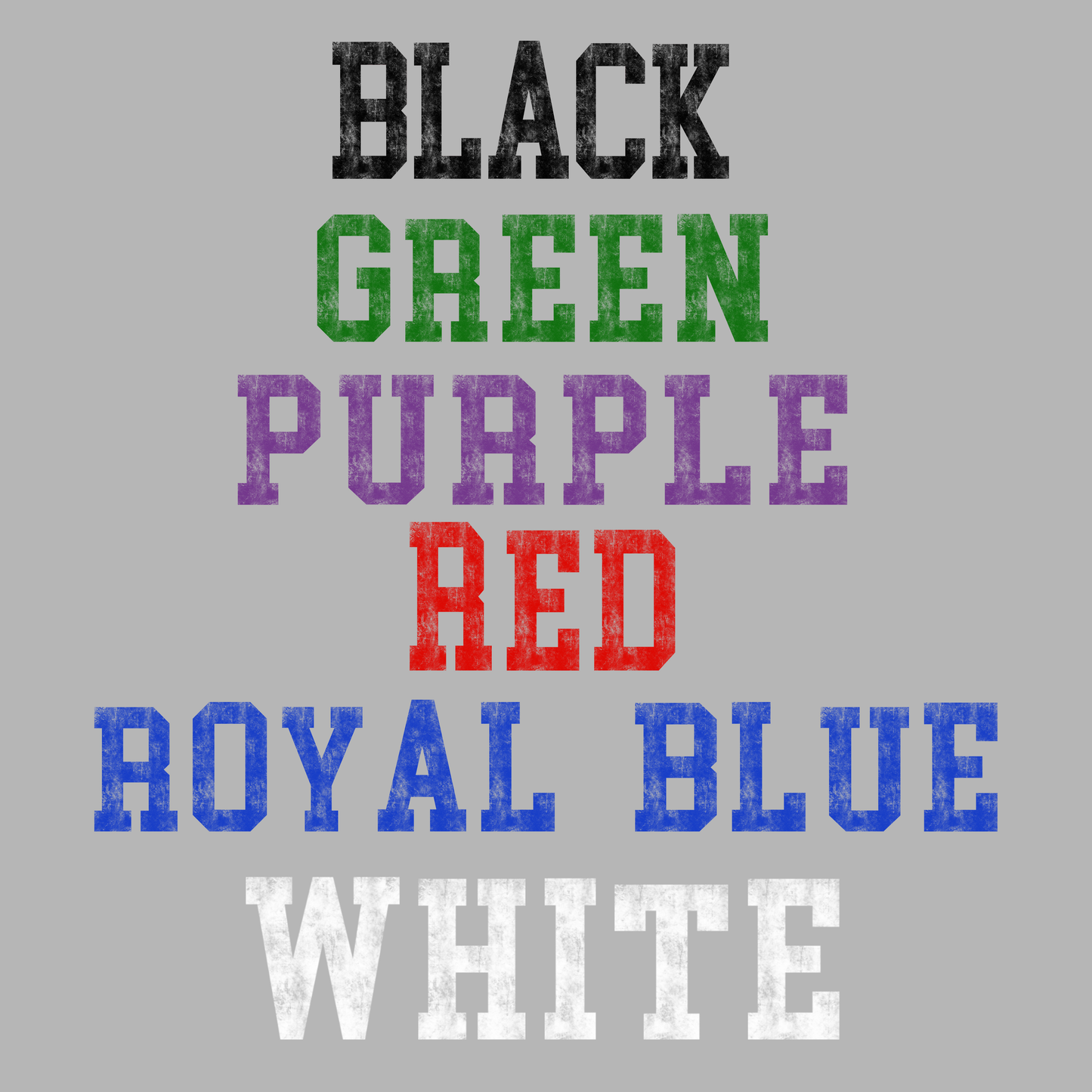 Acid Wash Varsity Custom - DTF&UV