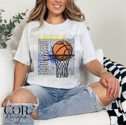 Basketball Mascots(DROPDOWN- ALL IN THIS LISTING)-DTF