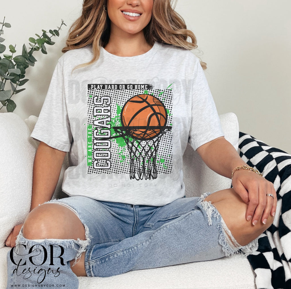 Basketball Mascots(DROPDOWN- ALL IN THIS LISTING)-DTF