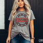Cougars Red Stars & Checkered - DTF