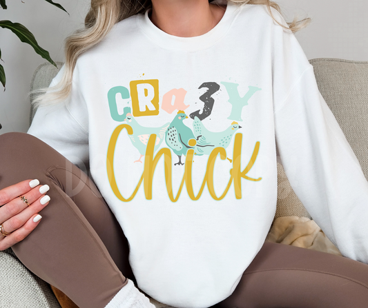 Crazy ChicK-dtf
