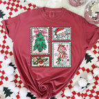 Christmas stamps-DTF