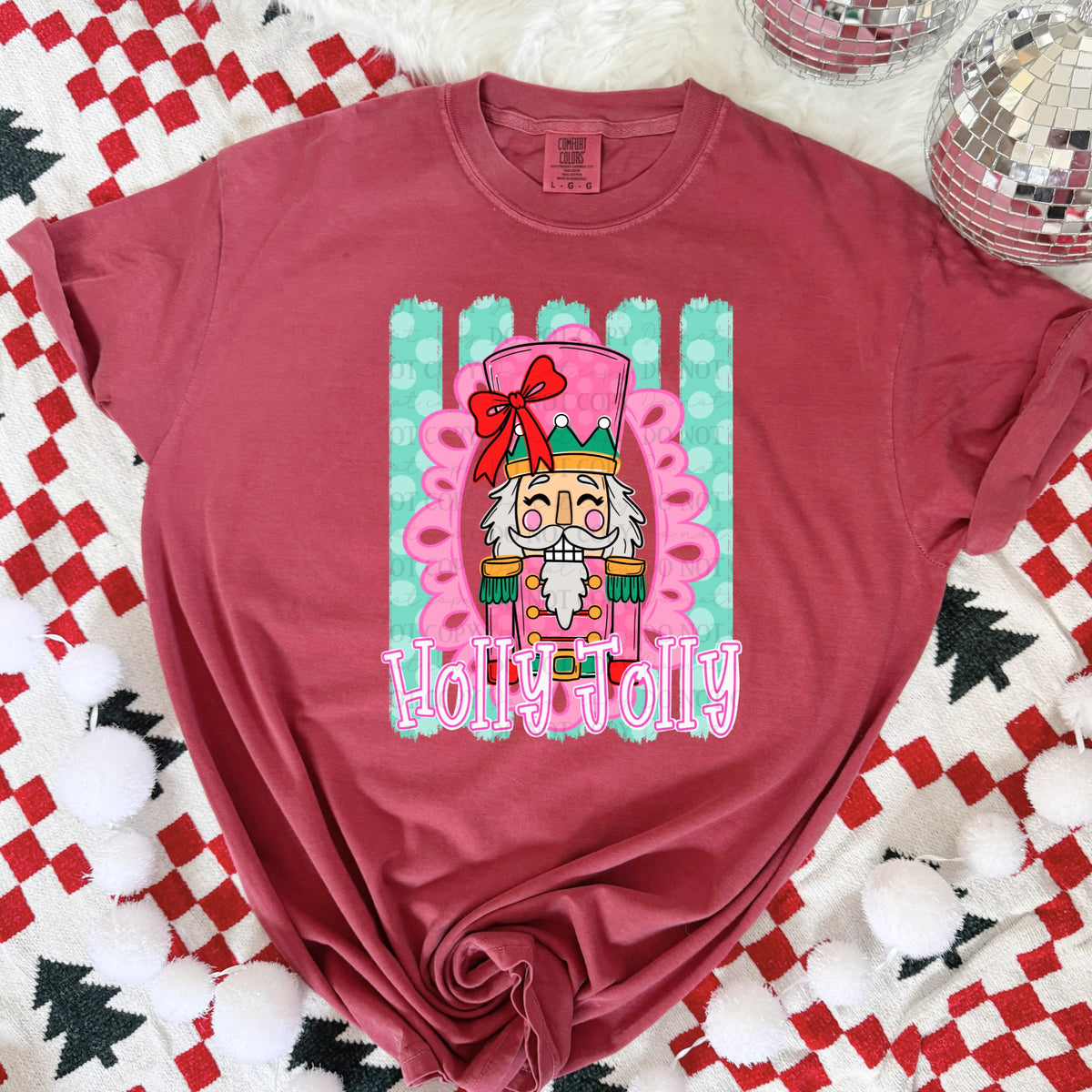 Holly Jolly nutcracker-DTF