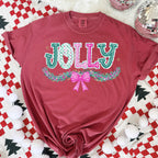 Jolly Garland with bow-DTF