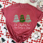 Oh Christmas tree how lovely is Jesus-DTF