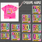 Library: (Back to school Dot CUSTOM) -DTF&UV
