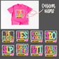 SLP: (Back to school Dot CUSTOM) -DTF&UV