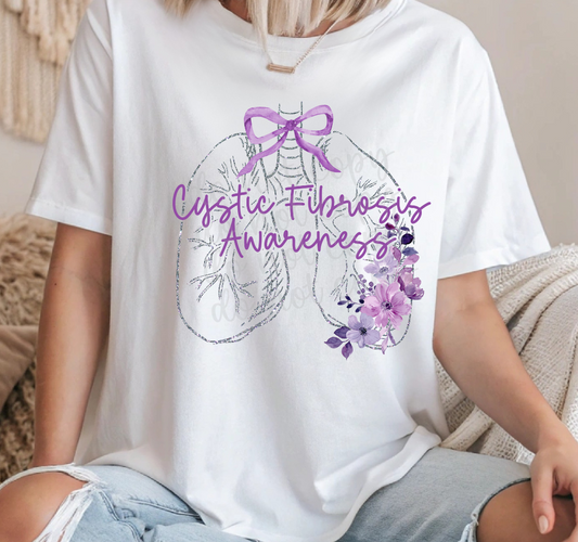 Cystic Fibrosis Awareness -DTF&UV