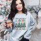 Have Yourself A Groovy Little Christmas Checkered Blk - DTF