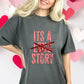It’s A Love Story Red DTF