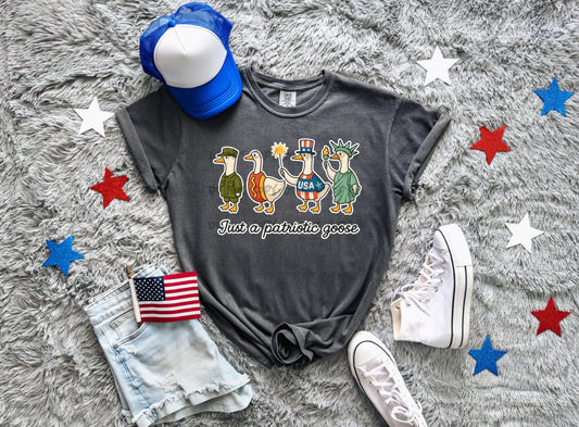 Just a patriotic Goose -DTF