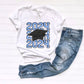 2024 Grad Cap Stacked Columbia Blue - DTF