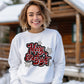 Merry and bright silver outline -DTF