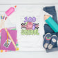 100 Days Of School Pastel Checkered -DTF