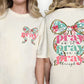 Pray pray pray bow(BACK)-DTF