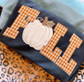 Orange gingham Fall- DTF