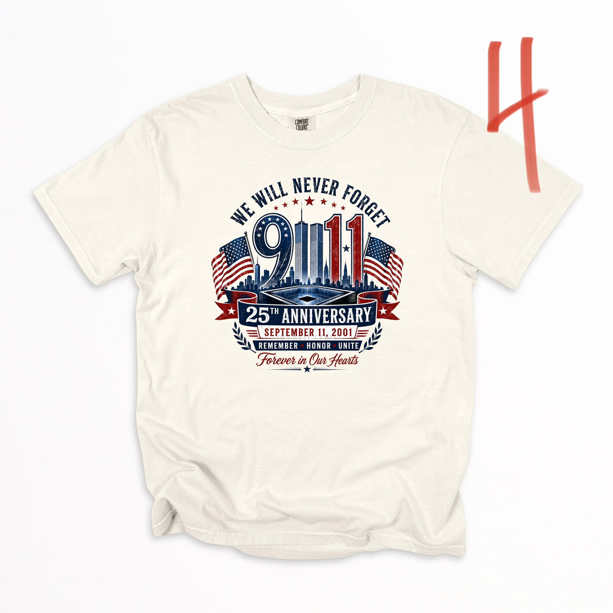 9/11 25th Anniversary (multiple options) -DTF&UV