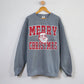 Merry Christmas with Santa distressed-DTF