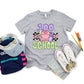 100 Days Of School Pastel Checkered - DTF