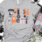 Trick or treat pink-DTF