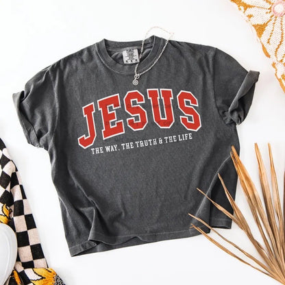 Jesus red block the way-DTF&UV
