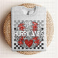 Baseball Mascots Faux Embroidery Checkered Sequins -DTF