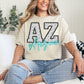 Polka Dotted Faux Embroidery States (ALL STATES)-DTF