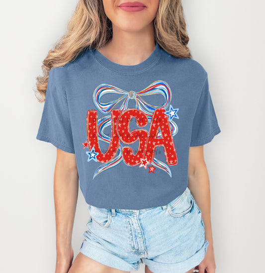 Coquette red star USA- DTF&UV