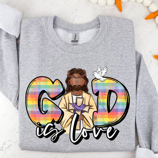 God Is Love Med DTF