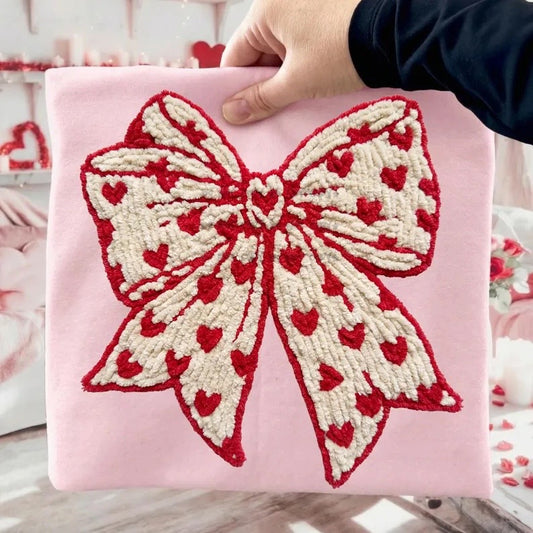 Multi Heart Bow-DTF&UV