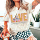 Love Language castle Faux Embroidery - DTF