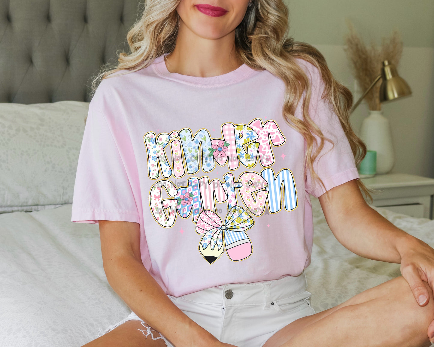 Girl floral Grades (10 Options) -DTF