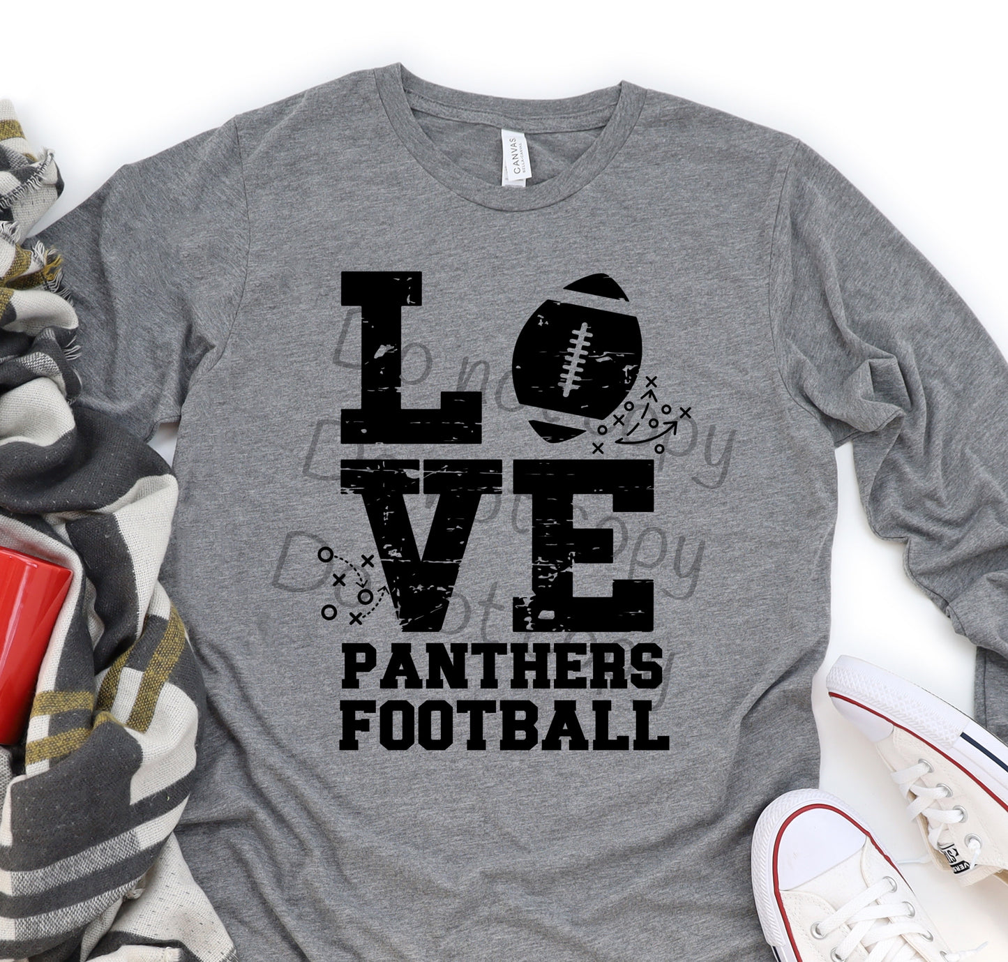 Love panthers football-DTF
