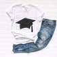 Graduation Cap Navy Blue - DTF