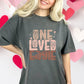 One Loved Eagle Light Pink DTF