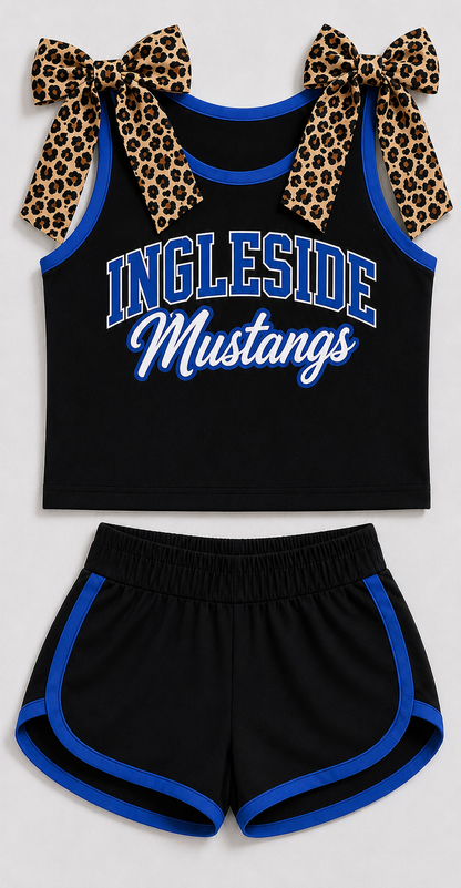 ABI Custom Bow Shirt and Shorts Set  -Pre Order