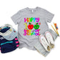 Happy 100 Days Of School Pencils And Apples Rainbow - DTF