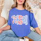 USA with lace edges-DTF