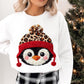 Penguin leopard hat- DTF&UV