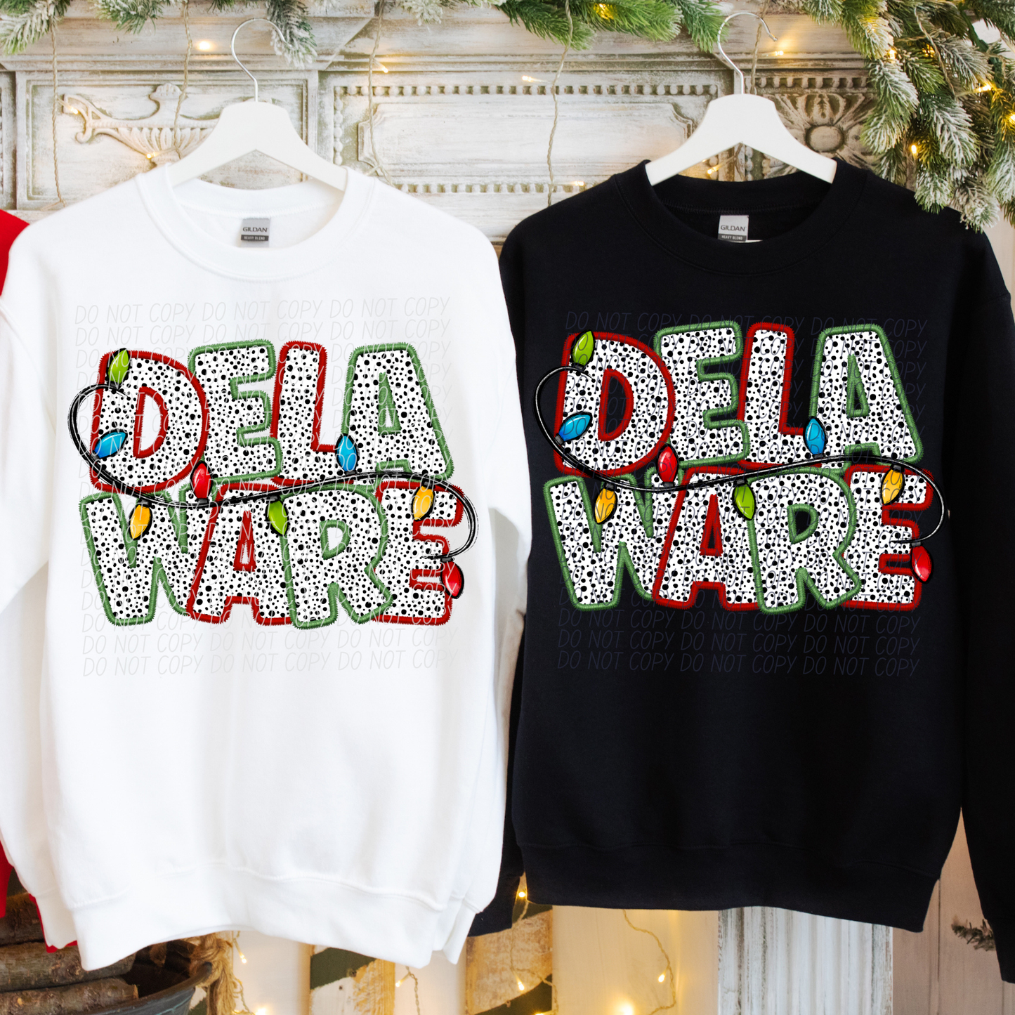 Dot Christmas STATES (dropdown)-DTF&UV