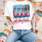 Hello Summer flamingos - DTF