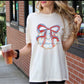 Baseball bow top-DTF