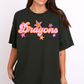 Pink Orange Stars Mascot (Dropdown)- DTF&UV