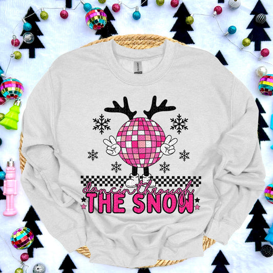 Dancin through the snow-DTF