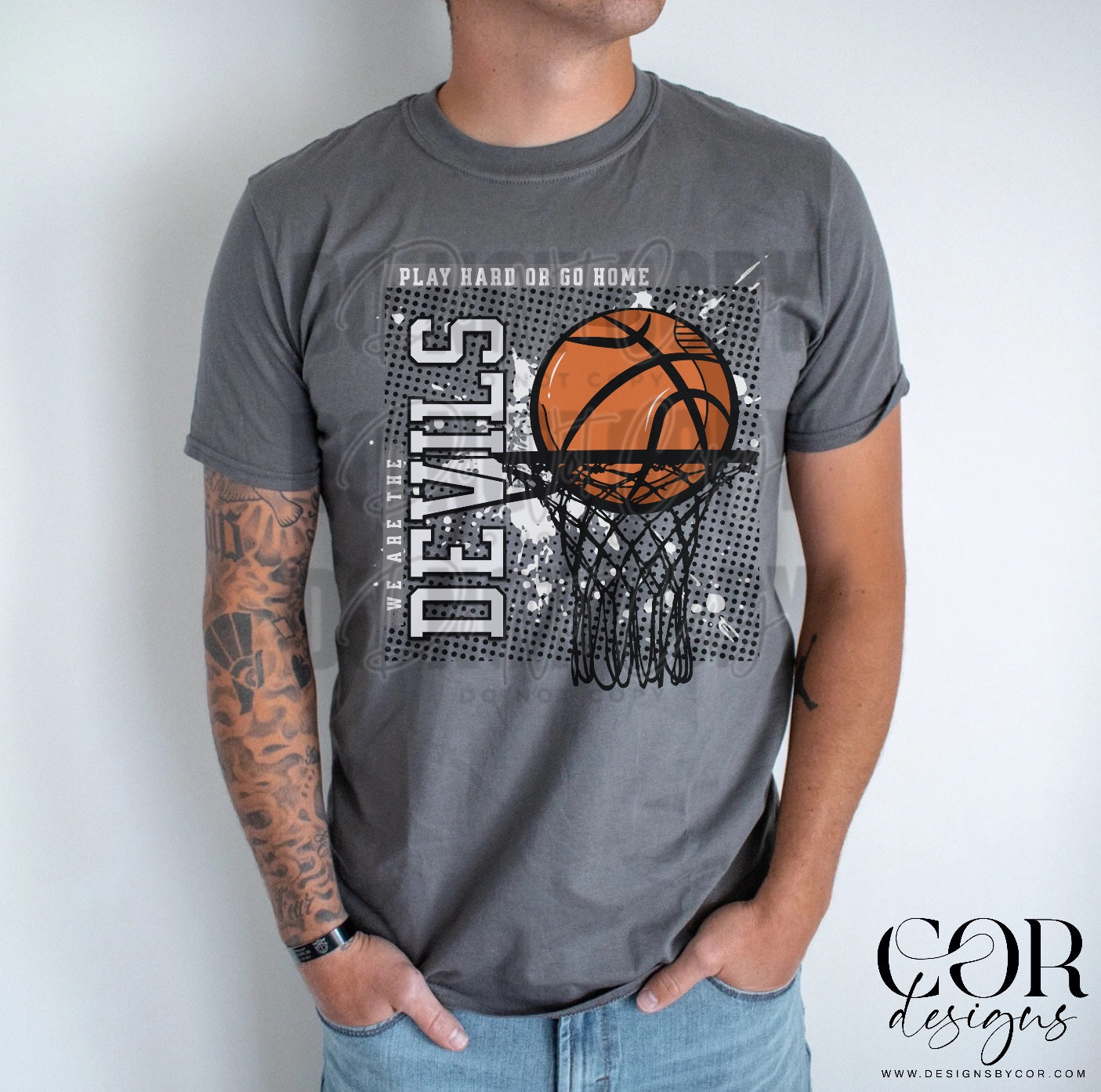 Basketball Mascots(DROPDOWN- ALL IN THIS LISTING)-DTF
