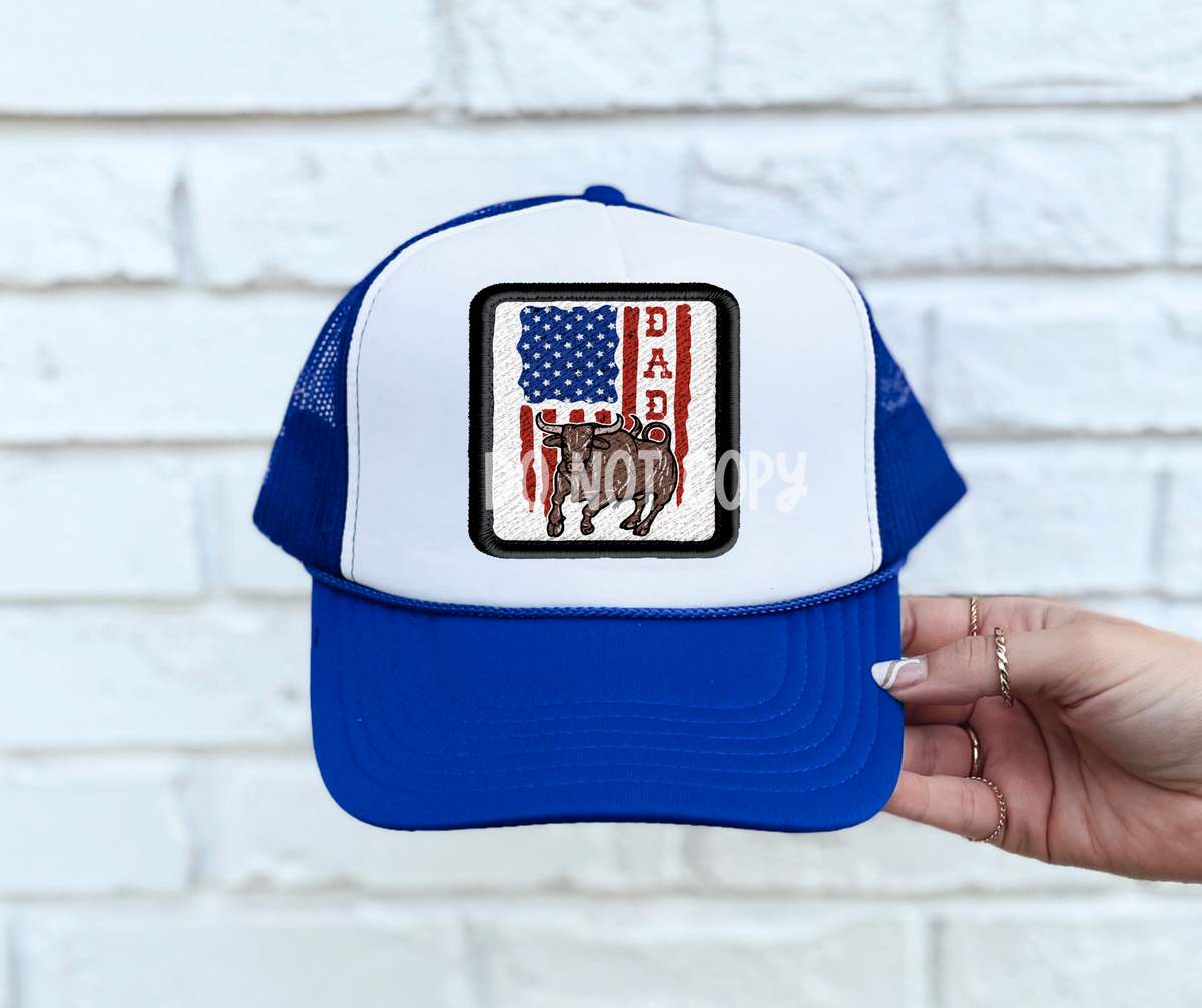 dad Flag Patch-DTF