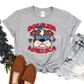 Dog Bless America Bulldog-DTF